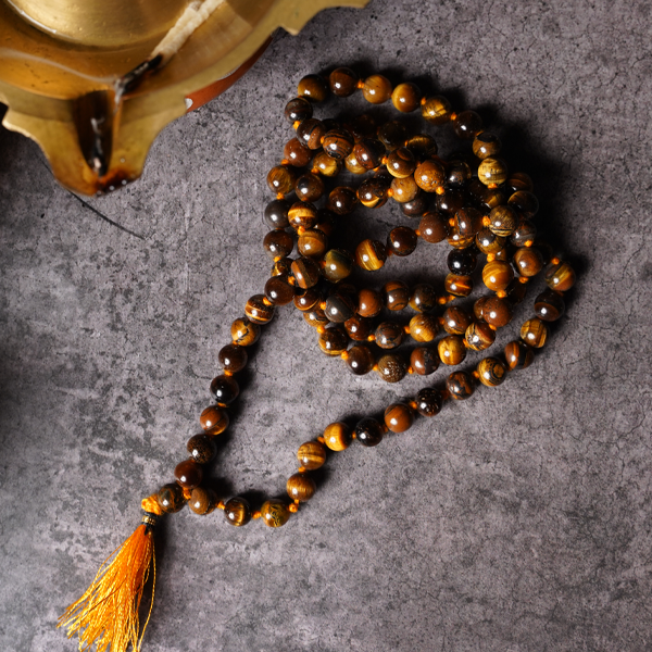 Tiger Beads Mala