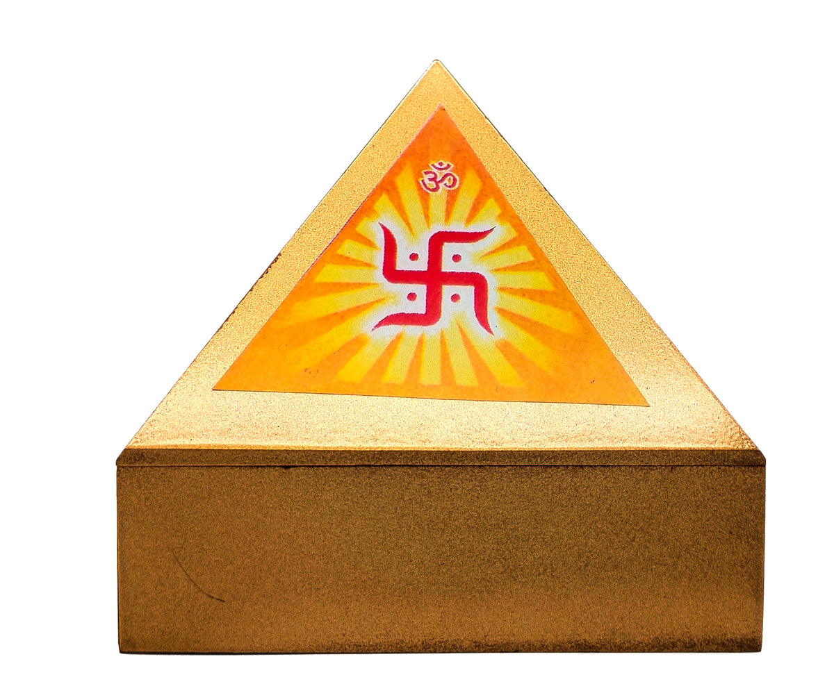 Pyramid Cash Box [ Height - 7 inches , Width - 6 inches ]