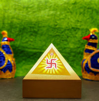 Pyramid Cash Box [ Height - 7 inches , Width - 6 inches ]