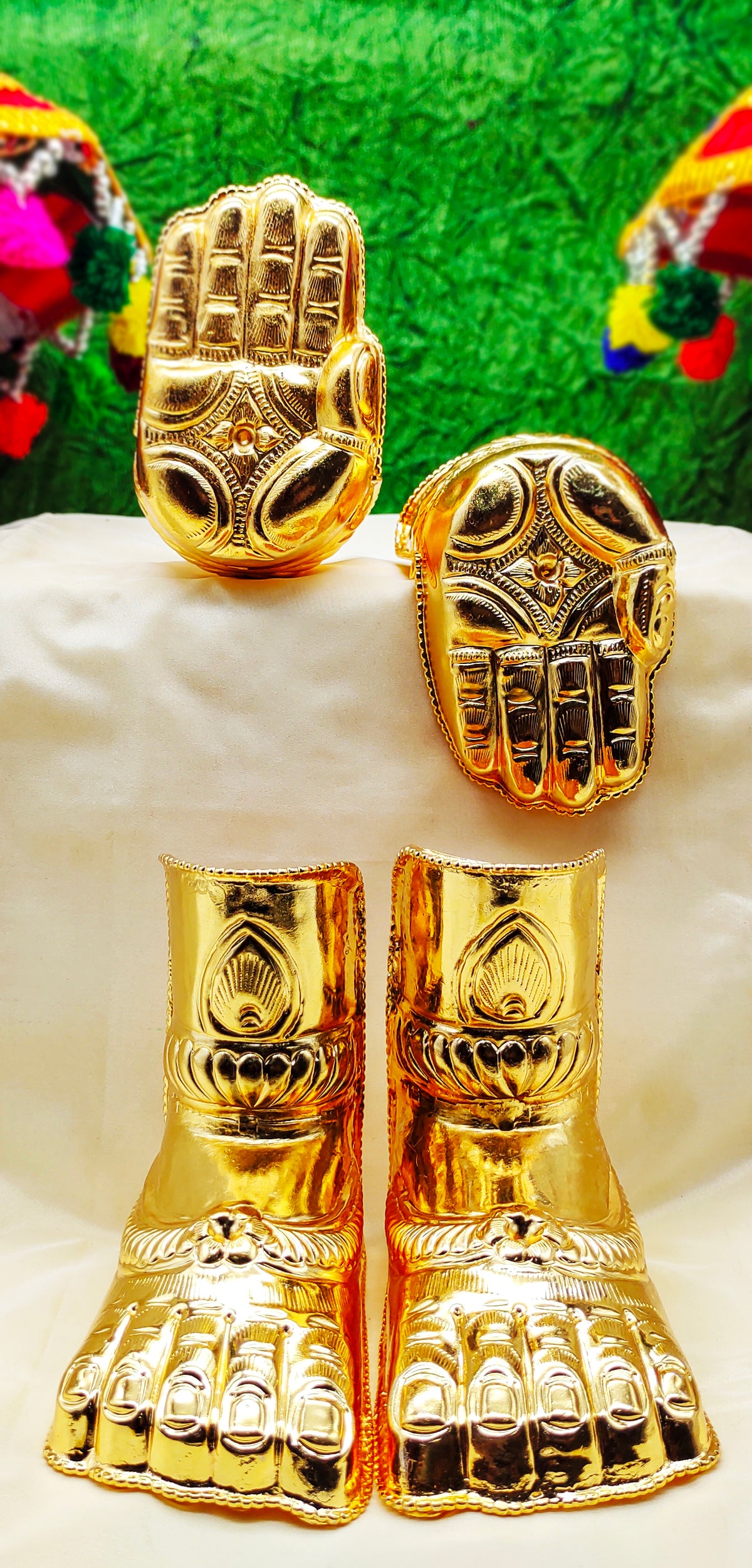 Ashta Paadam Divine Hand & Foot Decoration for Deity